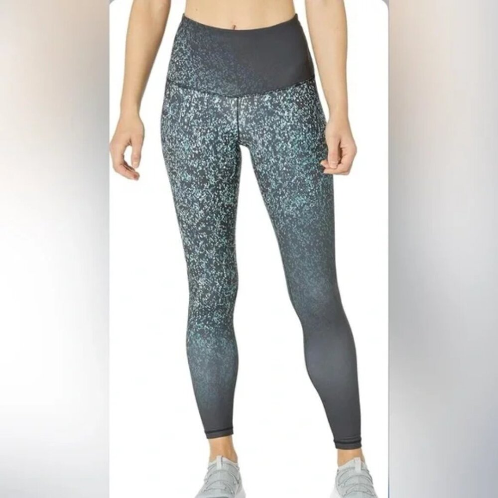 Prana Kimble Stargazer Printed 7/8 Leggings Splattered Ombre Design | Size XS